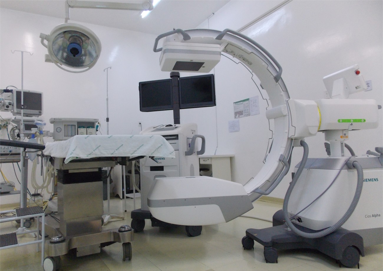 Novo equipamento, o arco em C, importado da Alemanha, chegou em abril ao Hospital Foto: Adriana dos Santos Severo