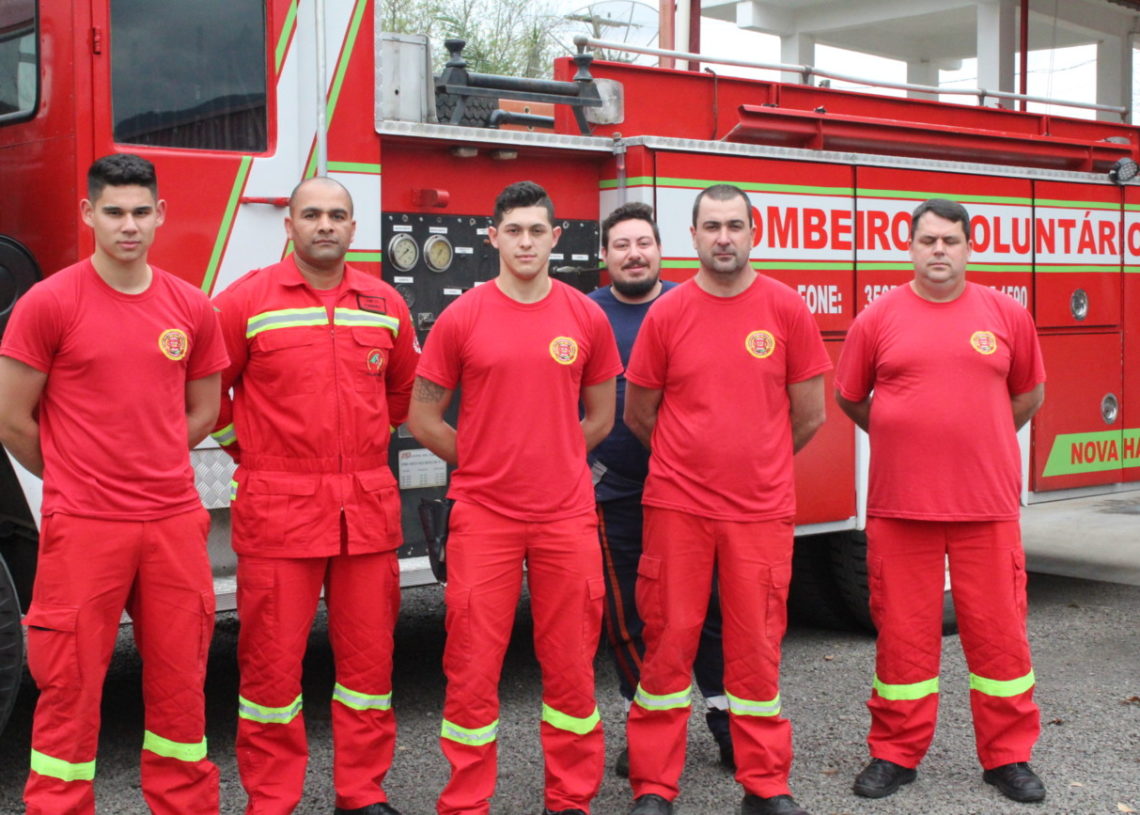Quartel conta com 36 bombeiros voluntários que se revezam no atendimento disponibilizado 24 horas à comunidade