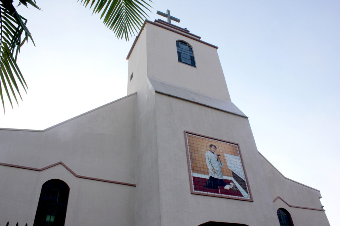 Igreja São Luiz  Gonzaga, no bairro São Luiz em Sapiranga.