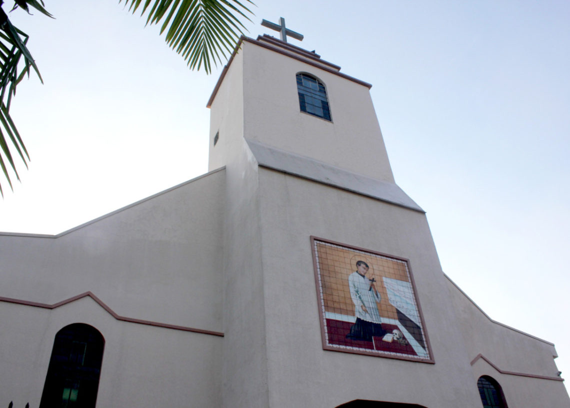 Igreja São Luiz  Gonzaga, no bairro São Luiz em Sapiranga.