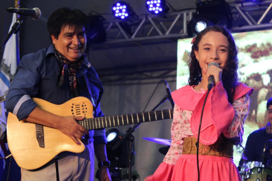 Grandes nomes da música tradicionalista como Luiza Barbosa, que tem brilhado no The Voice Kids 2019 Foto: Taylor Abreu
