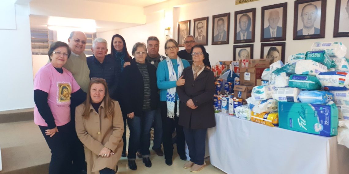 Hospital Sapiranga recebe doação da Cáritas