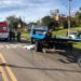 Motociclista morre em acidente de trânsito na Avenida dos Municípios, em Campo Bom. Confira vídeo
