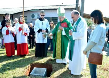 Igreja Católica de Sapiranga celebra pedra fundamental de futura capela no Centenário