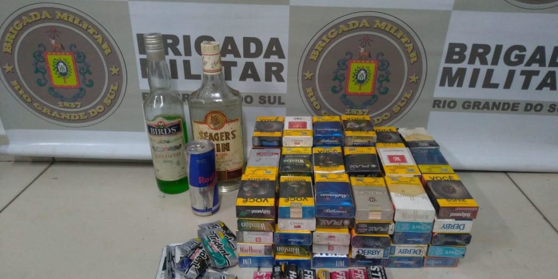 Homem é preso na madrugada pela BM de Sapiranga por furto em bar
