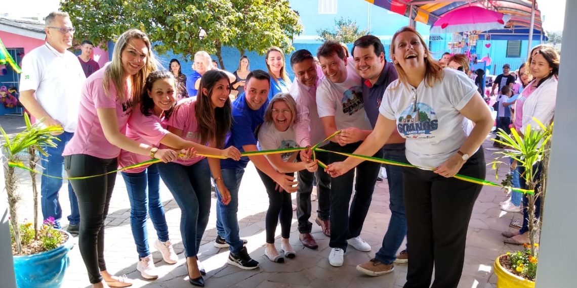 Prefeitura de Campo Bom inaugurou a ampliação e reforma da EMEI Amiguinho
