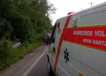 Mais um capotamento é registrado neste sábado em Nova Hartz