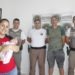 Brigadiano de Nova Hartz salva a vida de bebê que estava engasgado e família mostra gratidão