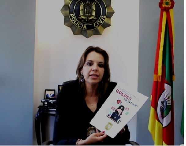 hefe de Polícia, delegada Nadine Anflor afirma que informação é uma arma poderosa que pode prevenir inúmeros crimes - Foto: Reprodução