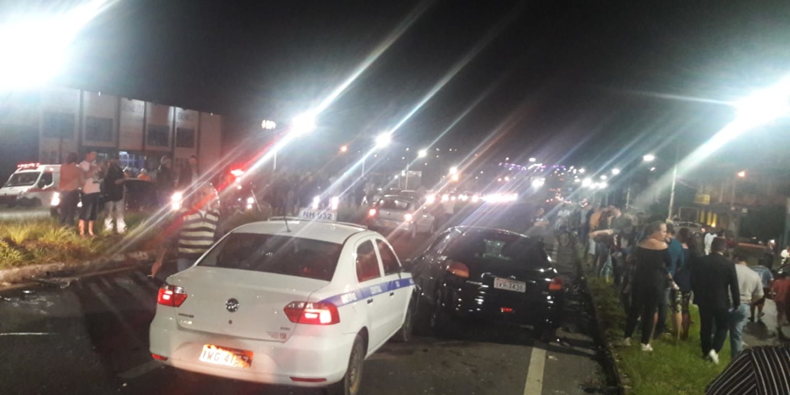 Acidente com quatro veículos gera lentidão na RS-239, em Sapiranga