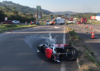 Motociclista morre em acidente de trânsito na RS-239, em Campo Bom