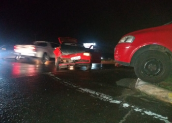 Acidente gera lentidão na RS-239, na entrada de Araricá
