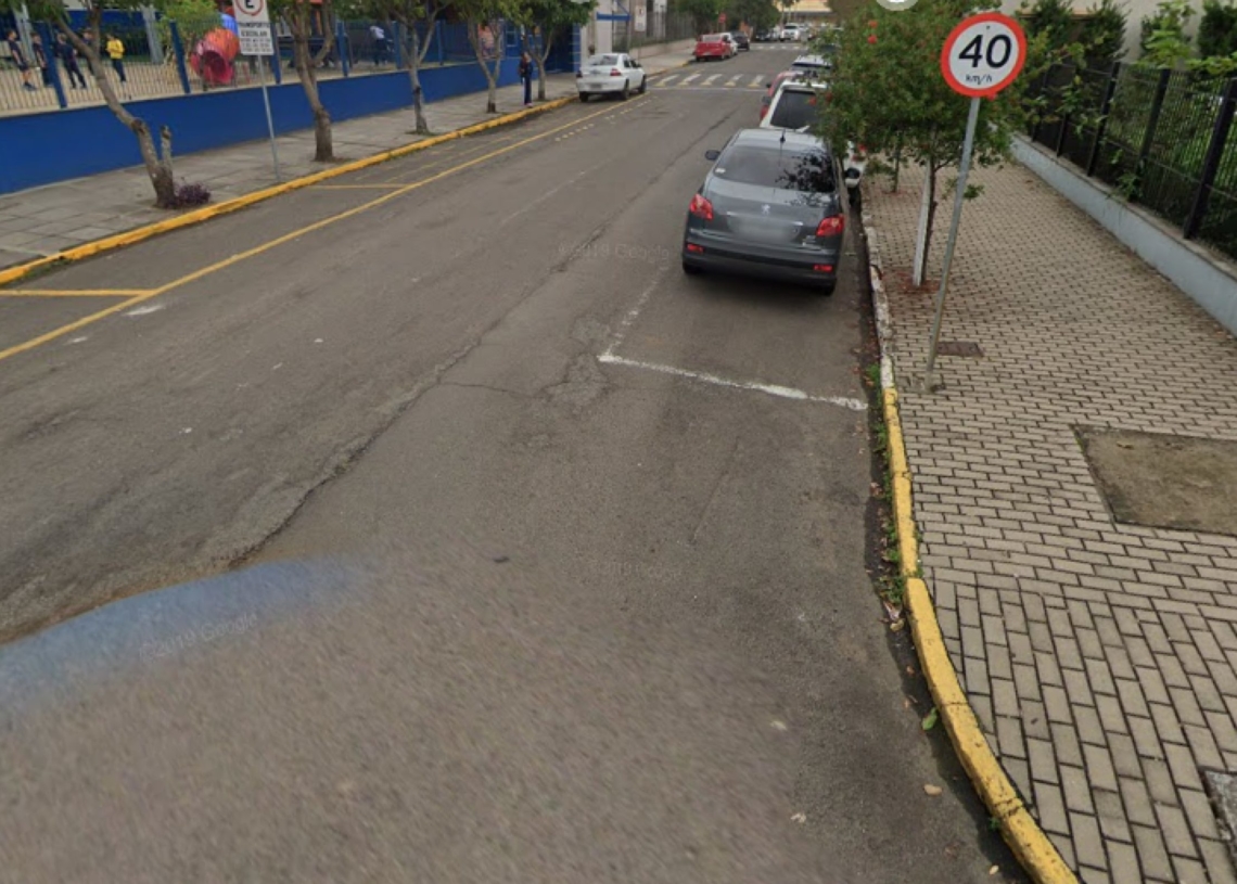 Rua Santo Inácio de Loyola é uma das que será recapeada Foto: Reprodução