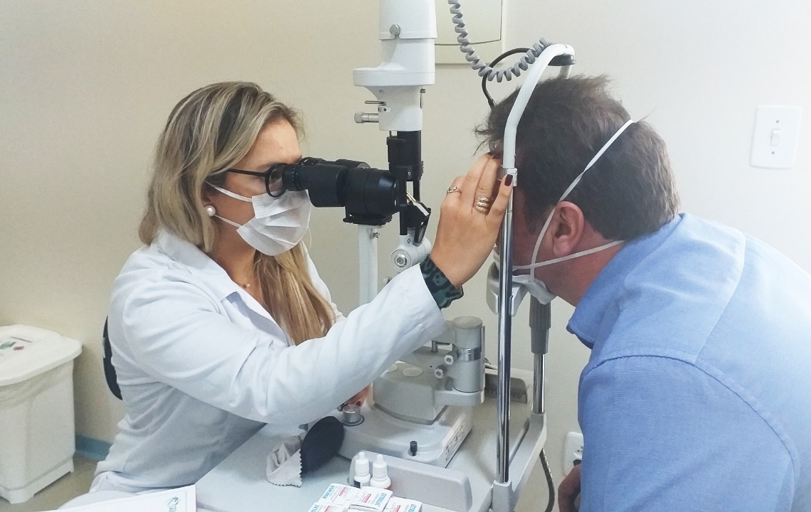 Serviço de oftalmologia é mais uma especialidade ofertada pelo Hospital dr. Lauro Reus, de Campo Lauro Reus, de Campo Bom | Foto: Hospital Lauro Reus