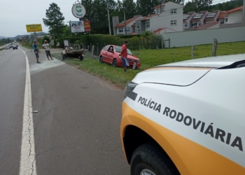 PRE registra acidente na RS-239 em Araricá