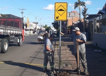 Redutores começam a  ser instalados em Sapiranga