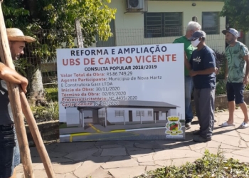 Estrutura da UBS Campo Vicente será qualificada em Nova Hartz
