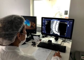 Exames de tomografia passaram a ser feitos no hospital de Campo Bom
(Foto: Melissa Costa)