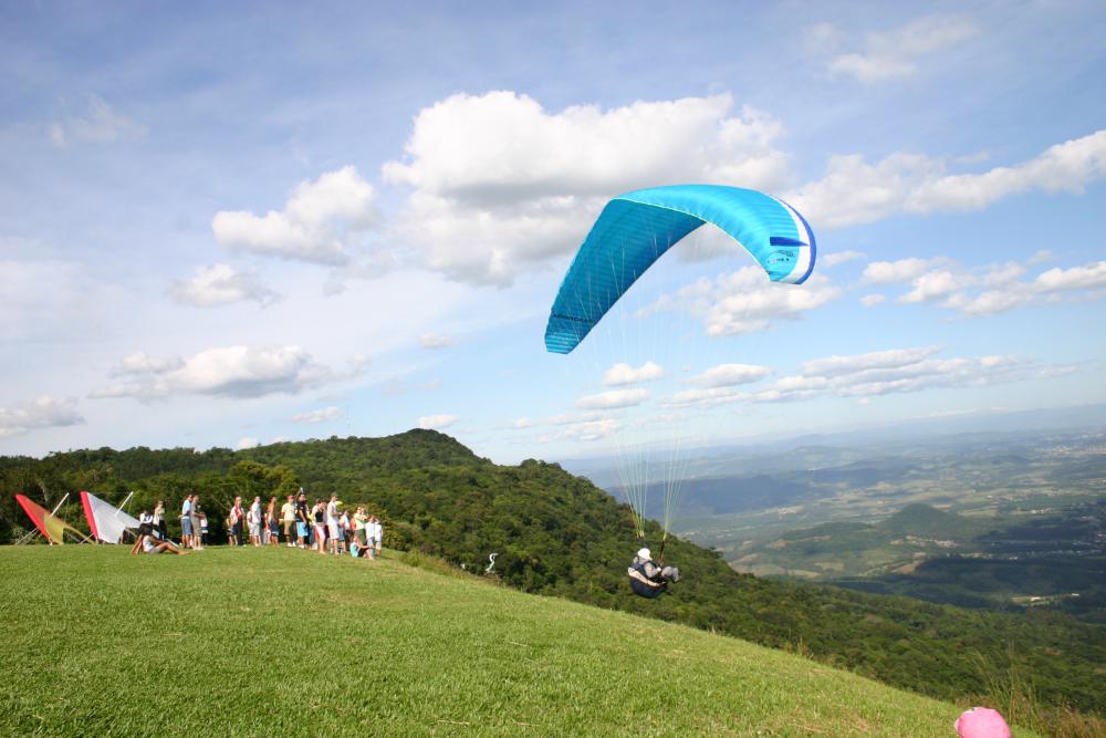 Paraglider no Ferrabraz - Foto: Divulgação