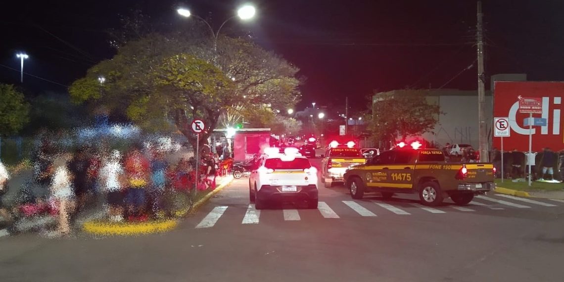 BM e Guarda realizam abordagens na Av. Mauá em Sapiranga