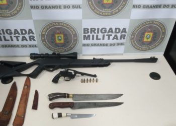 Homem é preso em Sapiranga por porte ilegal de arma