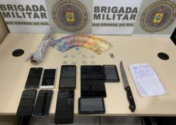 BM de Sapiranga realiza prisão por tráfico