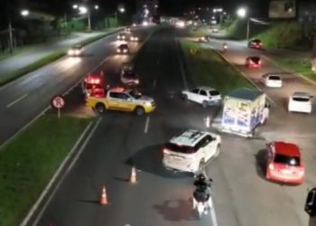 Motorista embriagado causa acidente na RS-239 em Sapiranga
