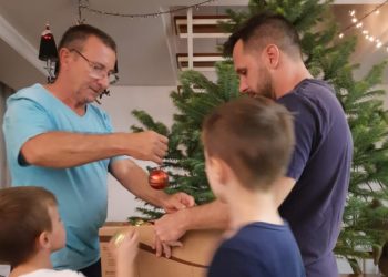 Sentimento de gratidão: O Natal da família de Daniel Haag