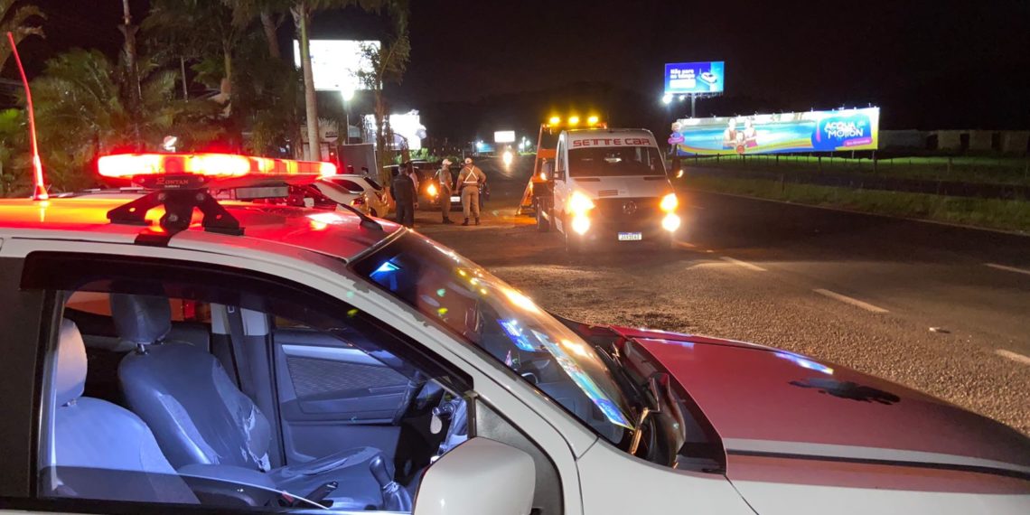 Acidente envolve carro e motocicleta na RS-239 em Nova Hartz