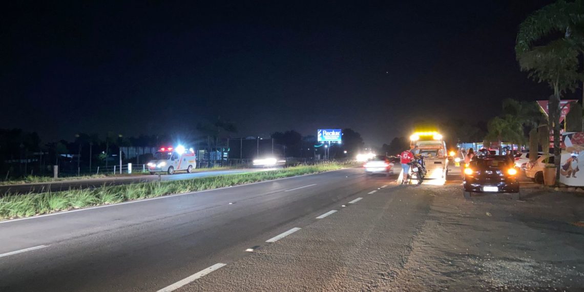 Acidente envolve carro e motocicleta na RS-239 em Nova Hartz