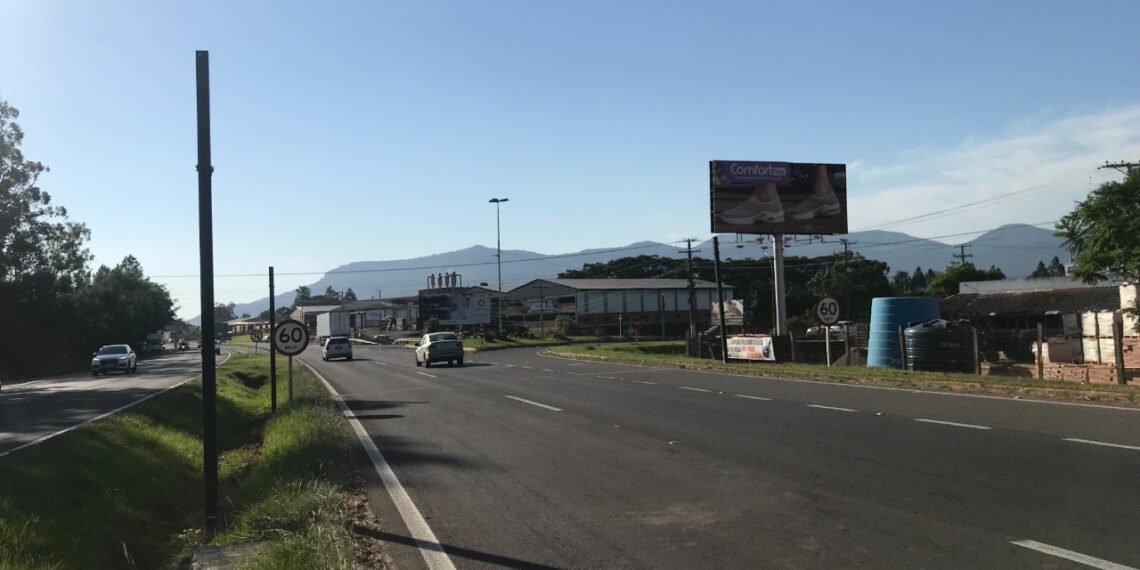 Lombadas eletrônicas são reativadas na RS-239. Trecho de Nova Hartz da rodovia ganha pardal