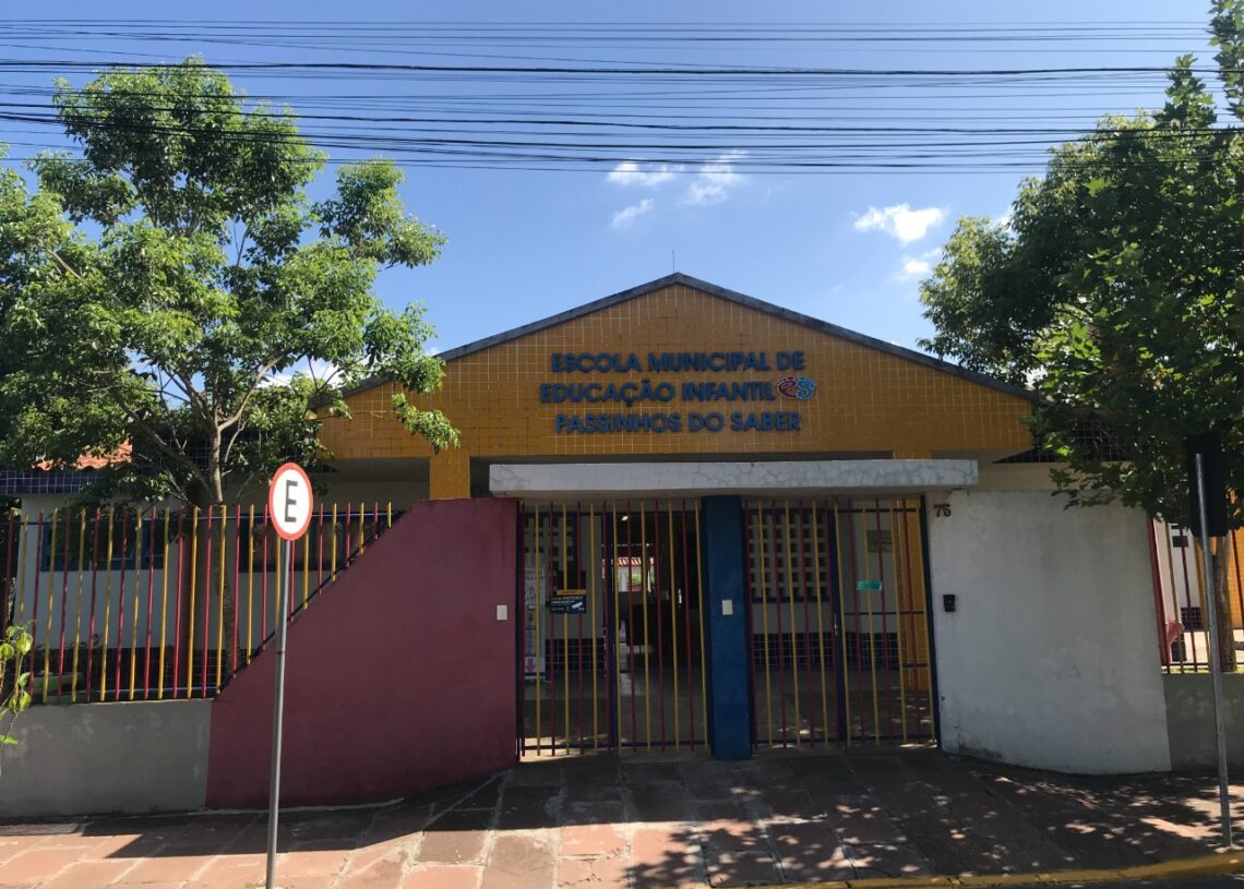 EMEI Passinhos do Saber foi uma das escolas que recebeu melhorias em 2022
