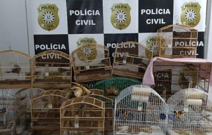 Polícia Civil prende pai e filho traficantes de animais em Nova Hartz