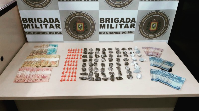Homem de 26 anos é preso por tráfico de drogas em Sapiranga