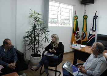 Presidente da Câmara de Campo Bom recebe presidente do Legislativo de Novo Hamburgo