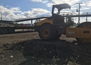 EGR realiza pavimentação de rua lateral a RS-239 em Sapiranga