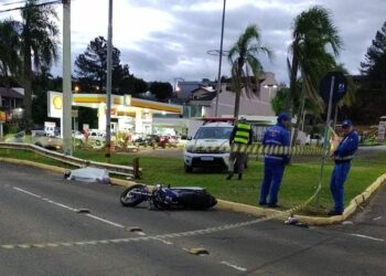 Motociclista é vítima de acidente de trânsito em Campo Bom