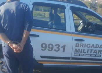 Homem com mandado de prisão é capturado pela BM de Nova Hartz