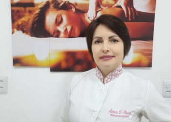 Massoterapeuta Adriana Dias de Oliveira, de Sapiranga