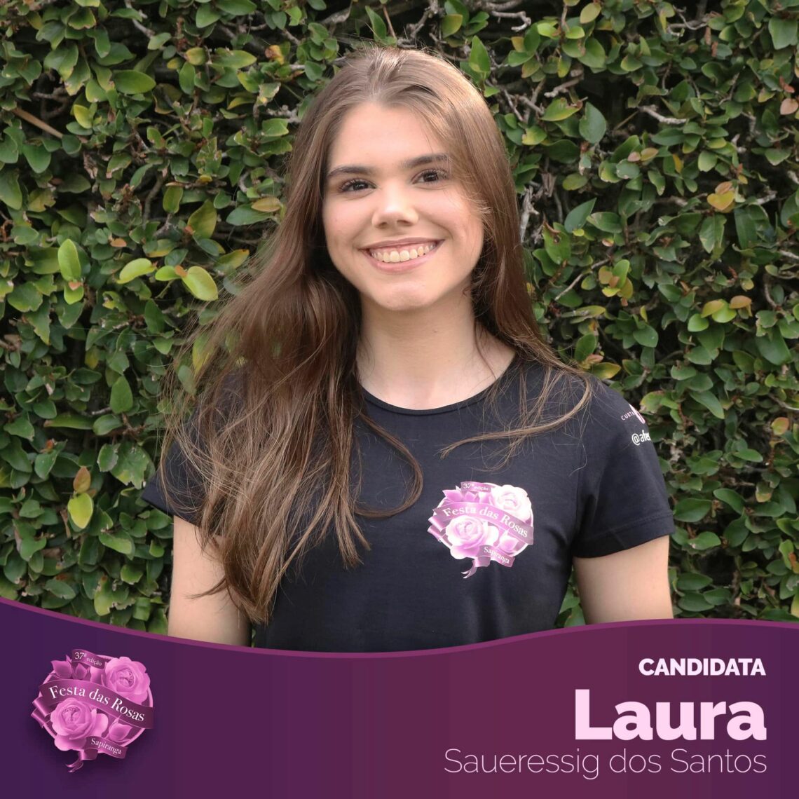 Laura Fontana Spolaor 17 anos - Moradora do bairro Amaral Ribeiro