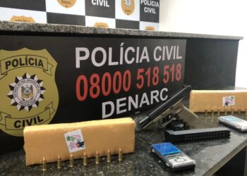 Homem é preso com drogas e arma em Campo Bom