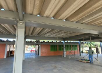 Reforma da cobertura do Parque do Imigrante de Sapiranga está finalizada