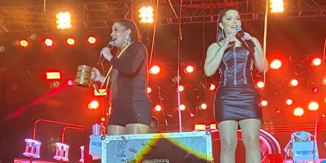 Maiara e Maraisa sobem ao palco da Festa das Rosas no dia 14, véspera de feriado