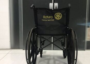 Rotary Sapiranga possui 49 cadeiras de rodas emprestadas para a população 
sapiranguense 
Fotos: Arquivo pessoal