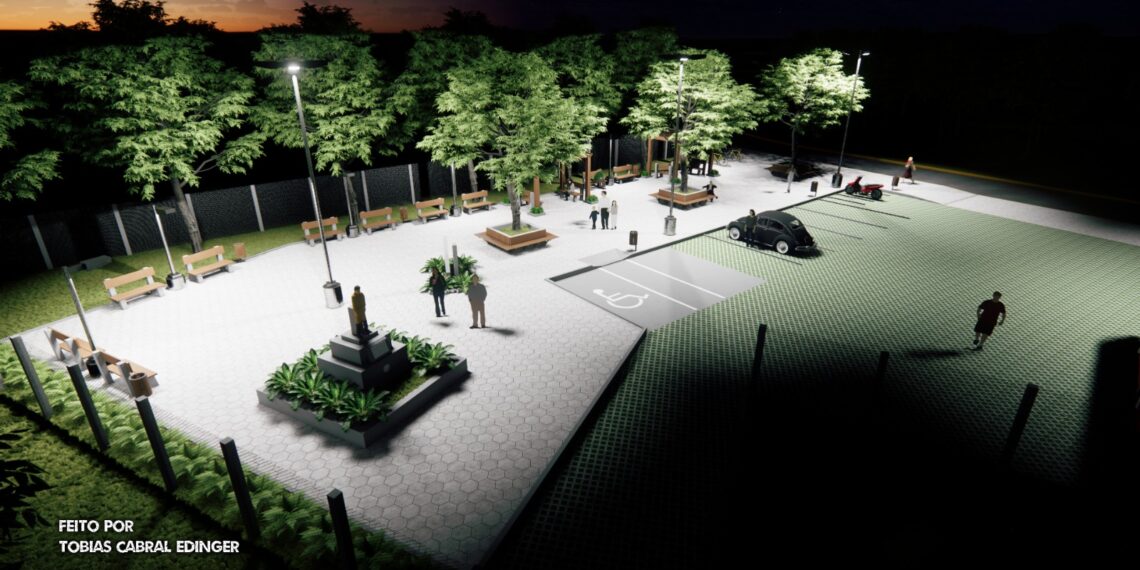 Edital busca recursos para revitalizar praça da estátua do Genuíno