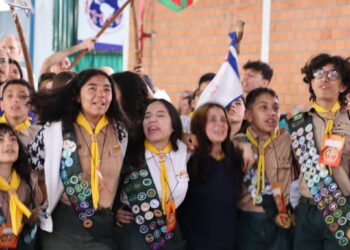 Clube de Desbravadores de Sapiranga reúne cerca de 130 jovens
Foto: Douglas Pino