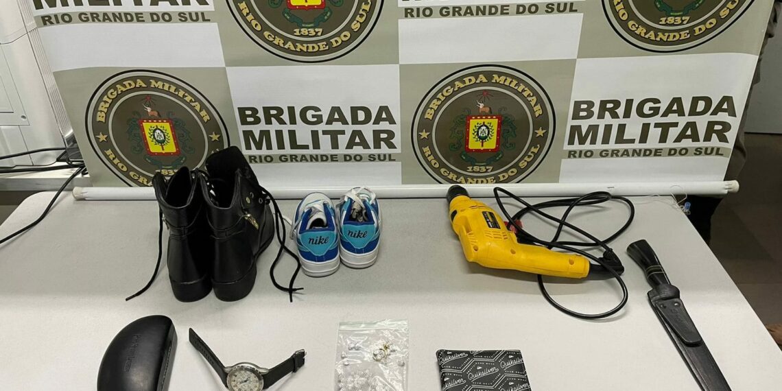 Brigada Militar de Campo Bom efetua prisão por tráfico de drogas