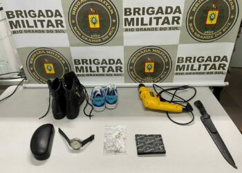 Brigada Militar de Campo Bom efetua prisão por tráfico de drogas