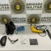 Brigada Militar de Campo Bom efetua prisão por tráfico de drogas
