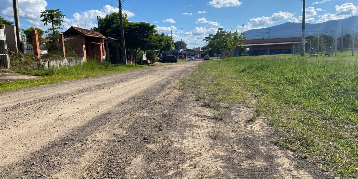 Série de pavimentações vai beneficiar moradores de bairro em Nova Hartz